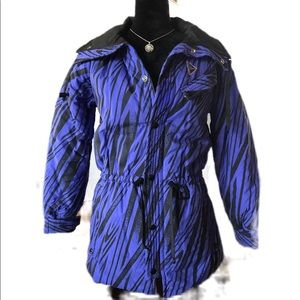Vintage Woman’s Jacket, Ski Coat, Boutique Ladies Coat, Custom Made Size M
